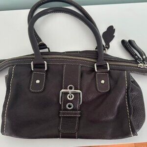 Roots Brown Leather Purse